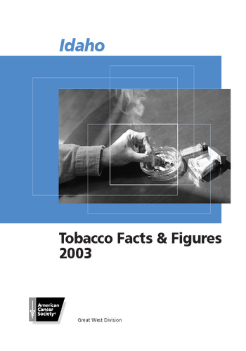 Tobacco Facts and Figures 2003 (Lung Cancer)
